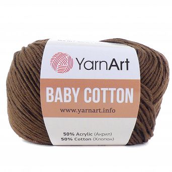 Włóczka Baby Cotton 407 kakao