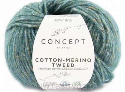 Cotton Merino Tweed