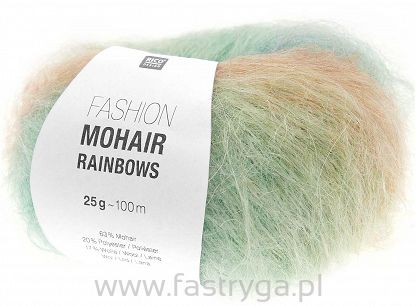 Fashion Mohair Rainbow