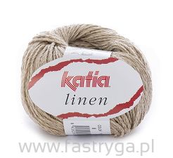 Włóczka Linen kolor 8 beż lniany