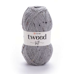 Tweed kolor 226 popiel