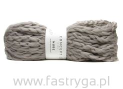 Włóczka z wełny merynosa - beż/popiel- Nube 52
