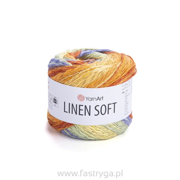 Włóczka Yarnart Linen Soft 7412