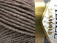 Alize Lanagold 240 ciemny lniany - 2