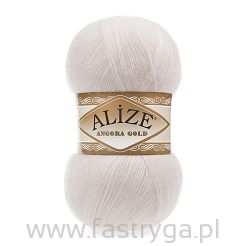 Włóczka Angora Gold świetlisty beż 599