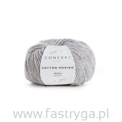 Katia Cotton Merino 106 jasny popiel