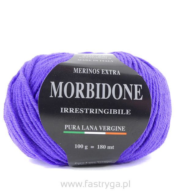Włóczka Morbidone  332 fiolet
