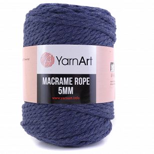 Macrame Rope 5 mm.  761 jeans