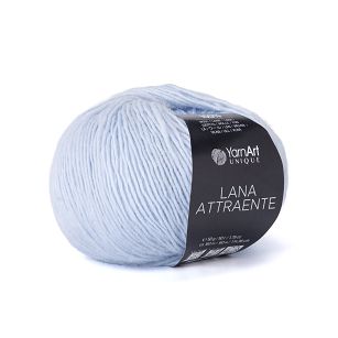 włóczka Lana Attraente kolor 6638 błękit