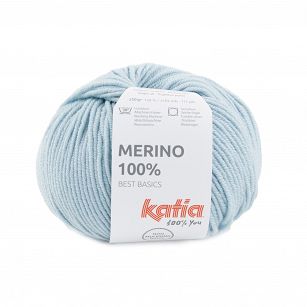 Katia Merino 100% 67 -  błękit