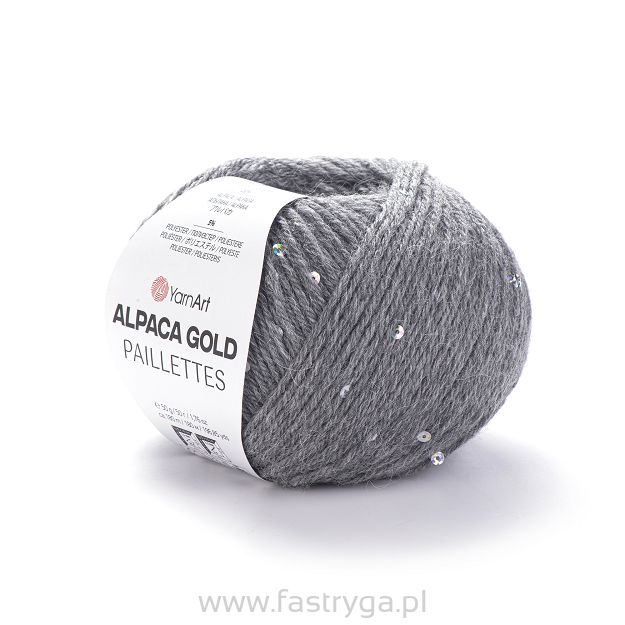 Alpaca Gold Paillettes kolor 9304