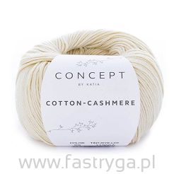 Włóczka Cotton Cashmere 52 biały/naturalny