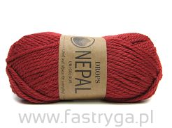 Nepal 3608 ciemno czerwony