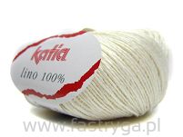 Włóczka Lino 100% kolor 3 krem - 2