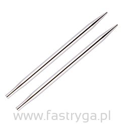 KnitPro Nova Metal - druty do zestawu 40cm  numer 6