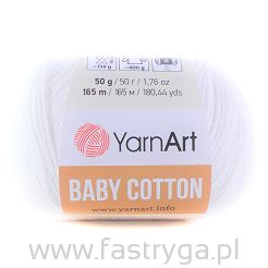 Włóczka Baby Cotton 400 biały