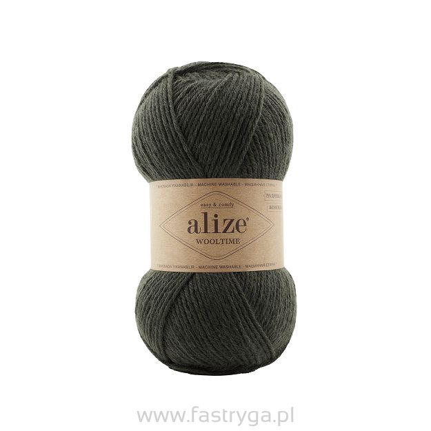 włóczka Wooltime 873 ciemna zieleń