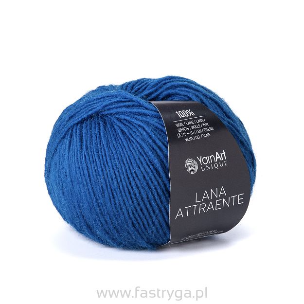 włóczka Lana Attraente kolor 6646 niebieski