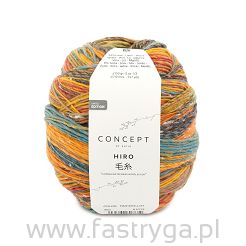 Włóczka z jedwabiem Hiro kolor 302