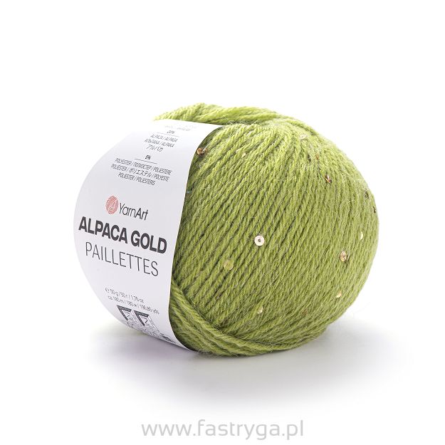 Alpaca Gold Paillettes kolor 9310
