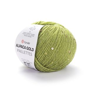 Alpaca Gold Paillettes kolor 9310