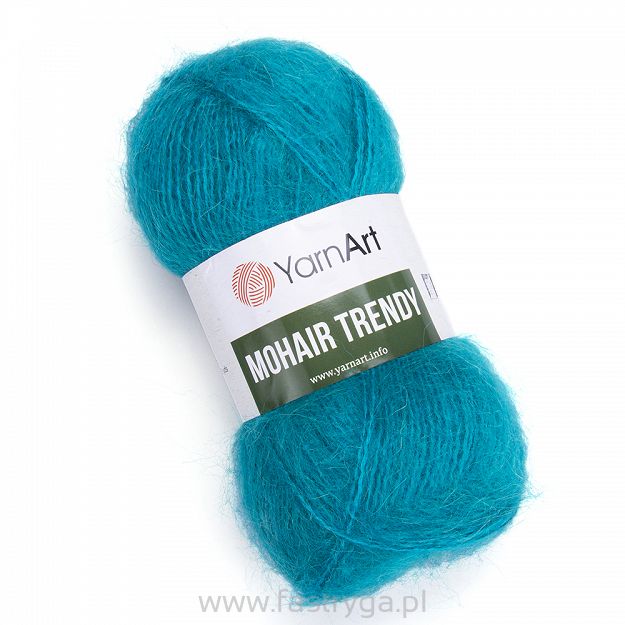 YarnArt Mohair Trendy 106 - turkus