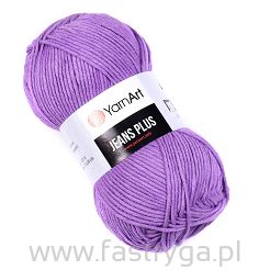 Włóczka  Jeans Plus  72 fioletowy