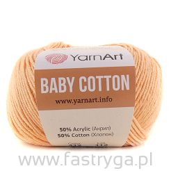 Włóczka Baby Cotton 412 łosoś