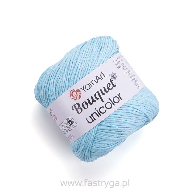 Bouquet Unicolor 3226 jasny turkus