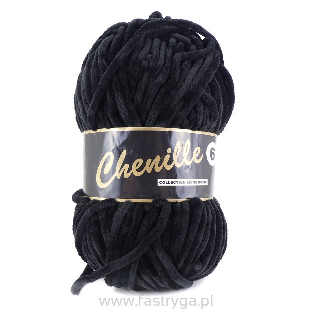 Chenille  001 czarny