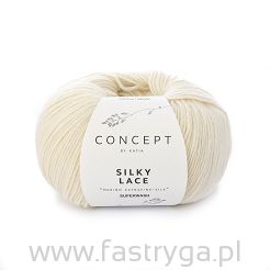 Włóczka Silky Lace kolor 152 ecru