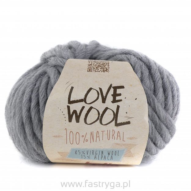 Love Wool kolor 106 popiel