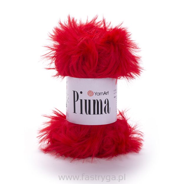 włóczka Piuma 4414 czerwony