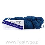Ultimate Sock Teal Feather 412 - 2