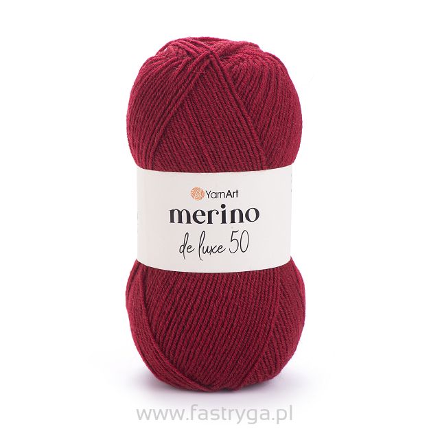 Merino De Luxe 50  kolor  3024