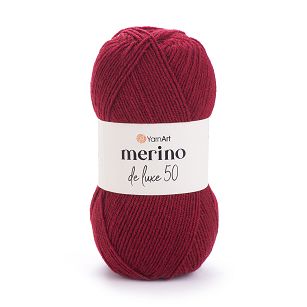 Merino De Luxe 50  kolor  3024