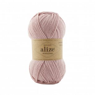 włóczka Wooltime kolor 161 róż pastelowy - 75% wełny