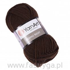 Włóczka YarnArt Merino Bulky 3067 - brąz