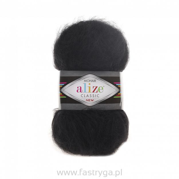 Alize Mohair Classic New 60 czarny