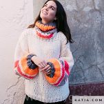 gruba włóczka moherowa Ingenious Big kolor 71 beż - 4