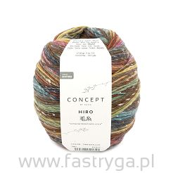 Włóczka z jedwabiem Hiro kolor 300
