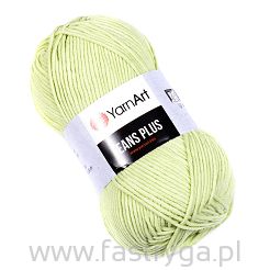 Włóczka YarnArt Jeans Plus 11 jasna zieleń