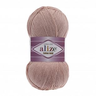 Włóczka Alize Cotton Gold 161 pudrowy róż