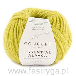 Essential Alpaca  83 pastelowa limonka