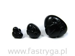 Noski do maskotek  24 / 17 mm czarne