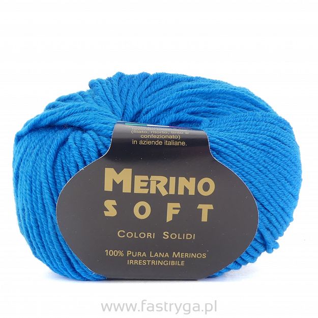 Rial Filati Merino soft 19 - turkusowa