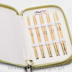 Zestaw startowy wymiennych igieł KnitPro Bamboo