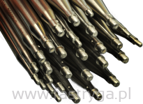 Druty metalowe z żyłką RED 30 cm. 3 mm - 3