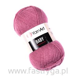 Włóczka akrylowa YarnArt Baby 3017 wrzos