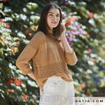 Włóczka Cotton Cashmere 62 granat - 11